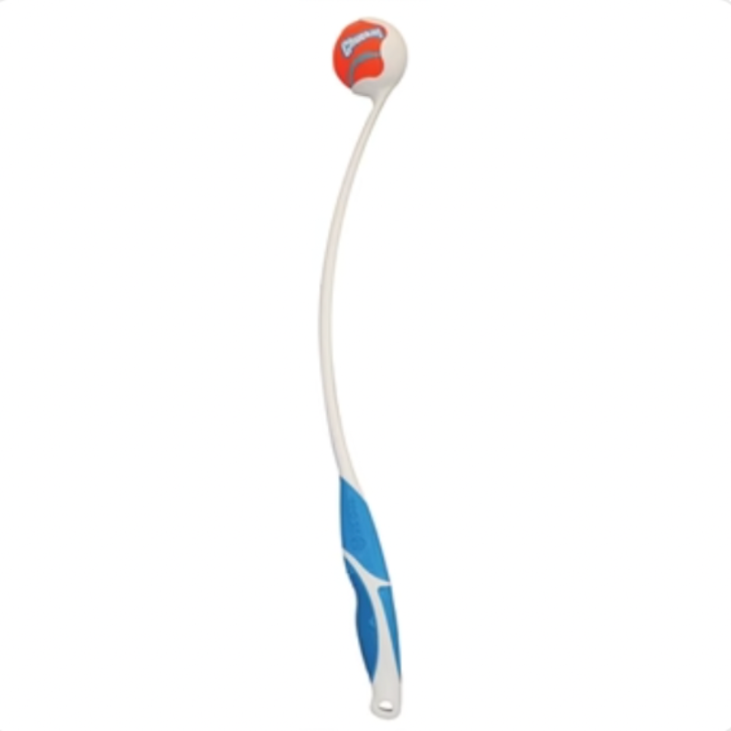 Pro ball throwing racket 25 mtr 63 cm